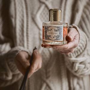 Clare a Beau's Dark Honey & Tobacco Botanical Reed Diffuser.