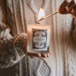 Dark Honey & Tobacco Signature Candle | Soy | 220g