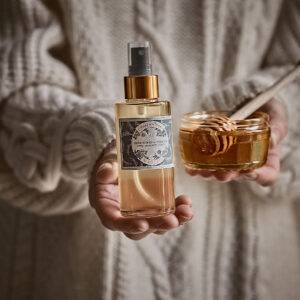 Clare a Beau's Dark Honey & Tobacco Room & Linen Spray