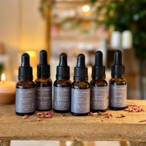 Clare a Beau’s 15ml fragrance oils in assorted scents